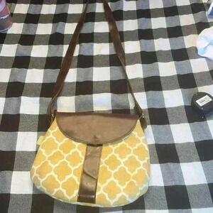 Joyn Leather  Crossbody Purse bag